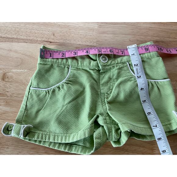 Gymboree 2010 green seersucker shorts tagged 4T - Picture 5 of 6